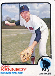 1973 Topps Baseball Cards      437     John Kennedy